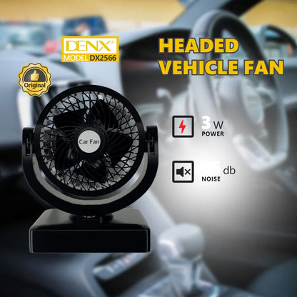 Denx - Headed Vehicle Mini Fan