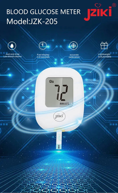 Jziki - Digital Blood Glucose Monitor